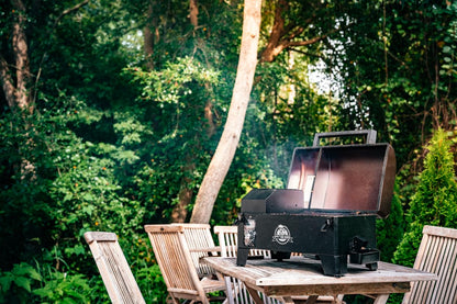 Table Top Wood Grill with Temperature Control