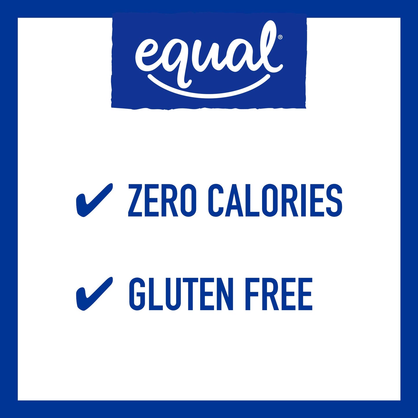 Equal Zero Calorie Sweetener Packets, 2000 Ct