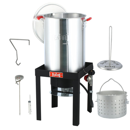 30QT 50,000 BTU Fryer with Propane Burner.