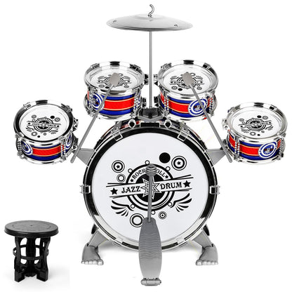 Toddler Drum Kit 5-Piece Musical Instruments Set