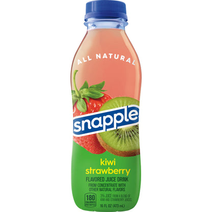 Snapple Kiwi Strawberry Juice Drink, 12-Pack