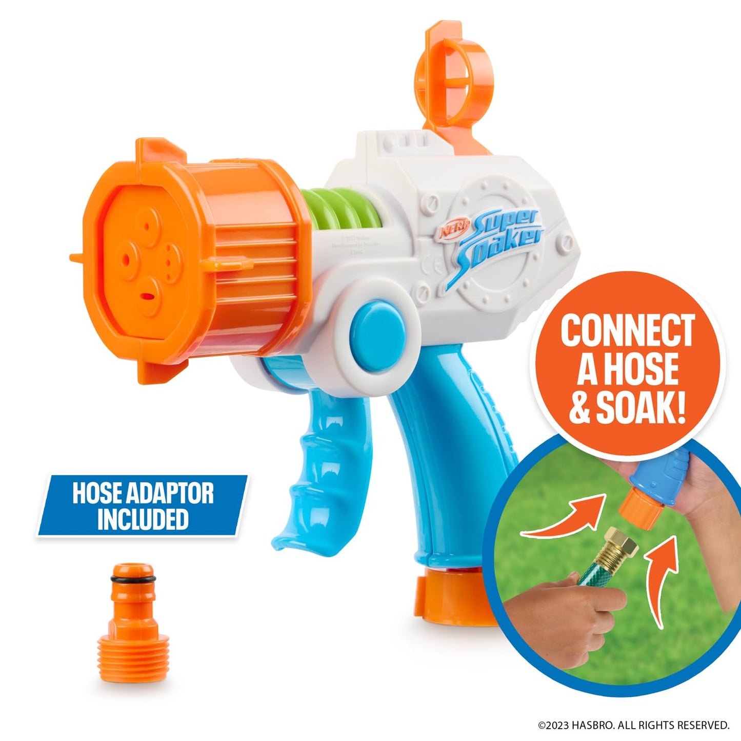 NERF Super Soaker Quadblast Water Blaster