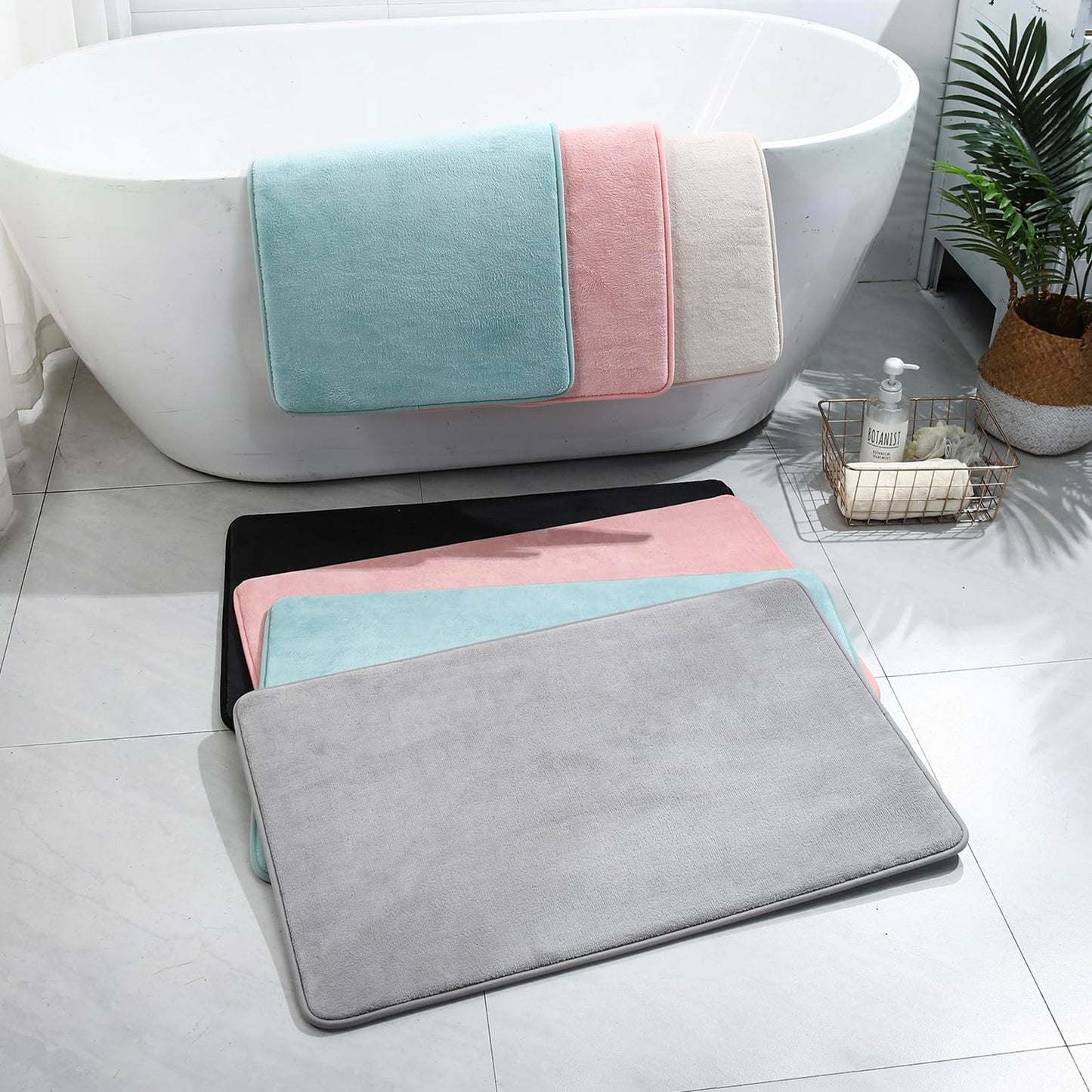 Soft Quick-Dry Memory Foam Bath Mat