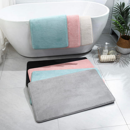 Soft Quick-Dry Memory Foam Bath Mat