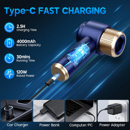 Cordless Handheld Vacuum Cleaner by JONYJ