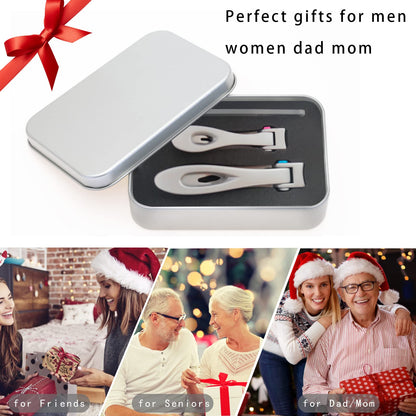 Nail Clippers Set for Thick Nails - Menasome