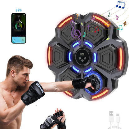 Bluetooth Music Punching Machine with Gloves