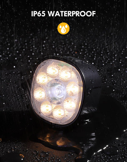 USB Rechargeable Bike Lights with 8 Modes