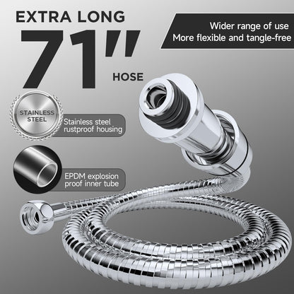 Veken 6-Mode High Pressure Shower Head Combo