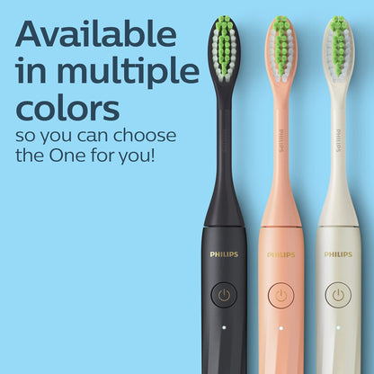 Philips Sonicare One by Sonicare Rechargeable Toothbrush, Shadow, HY1200/26