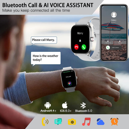 Smart Watch with Heart Rate Monitor and Tracker