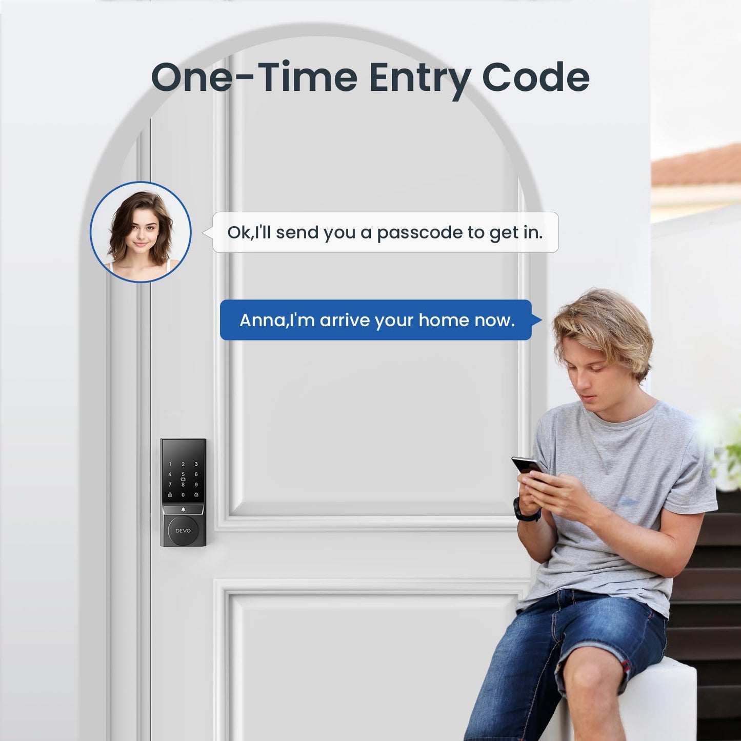Devo Smart Door Lock with Keyless Entry
