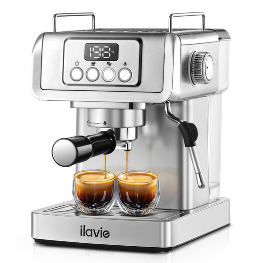 ILAVIE 20 Bar Espresso Machine with Milk Frother