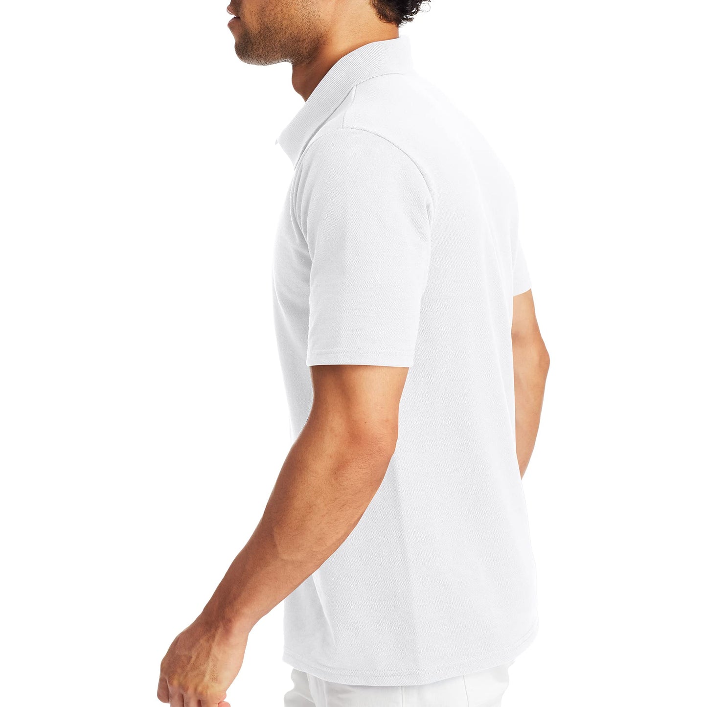 Hanes X-temp Short Sleeve Polo Shirt, X-Large
