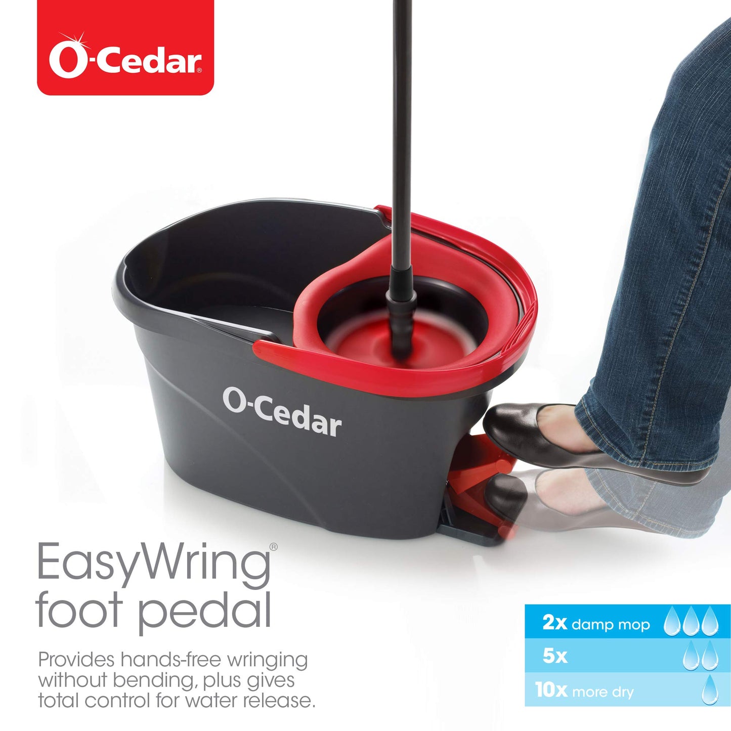 O-Cedar Spin Mop & Bucket Cleaning System