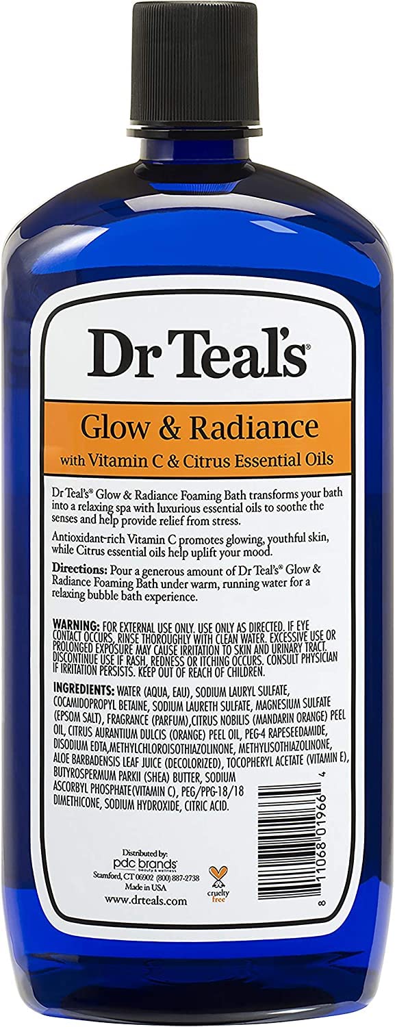 2 Pack Dr. Teal's Foaming Bath Gift Set