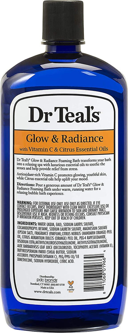 2 Pack Dr. Teal's Foaming Bath Gift Set