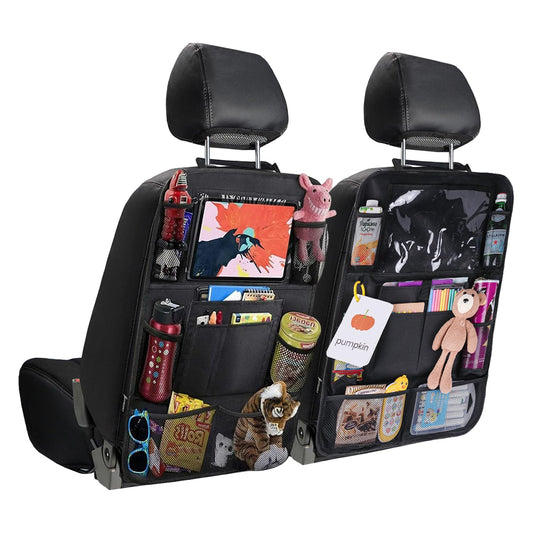 2 Pack Backseat Organizer with Tablet Holder