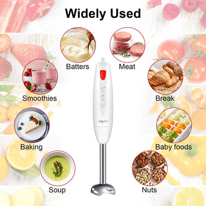 400W 4-in-1 Handheld Immersion Blender Set