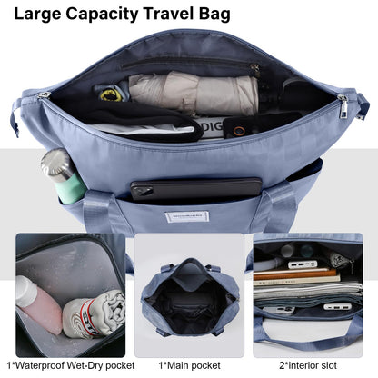 Expandable Rolling Duffel Bag with Wheels