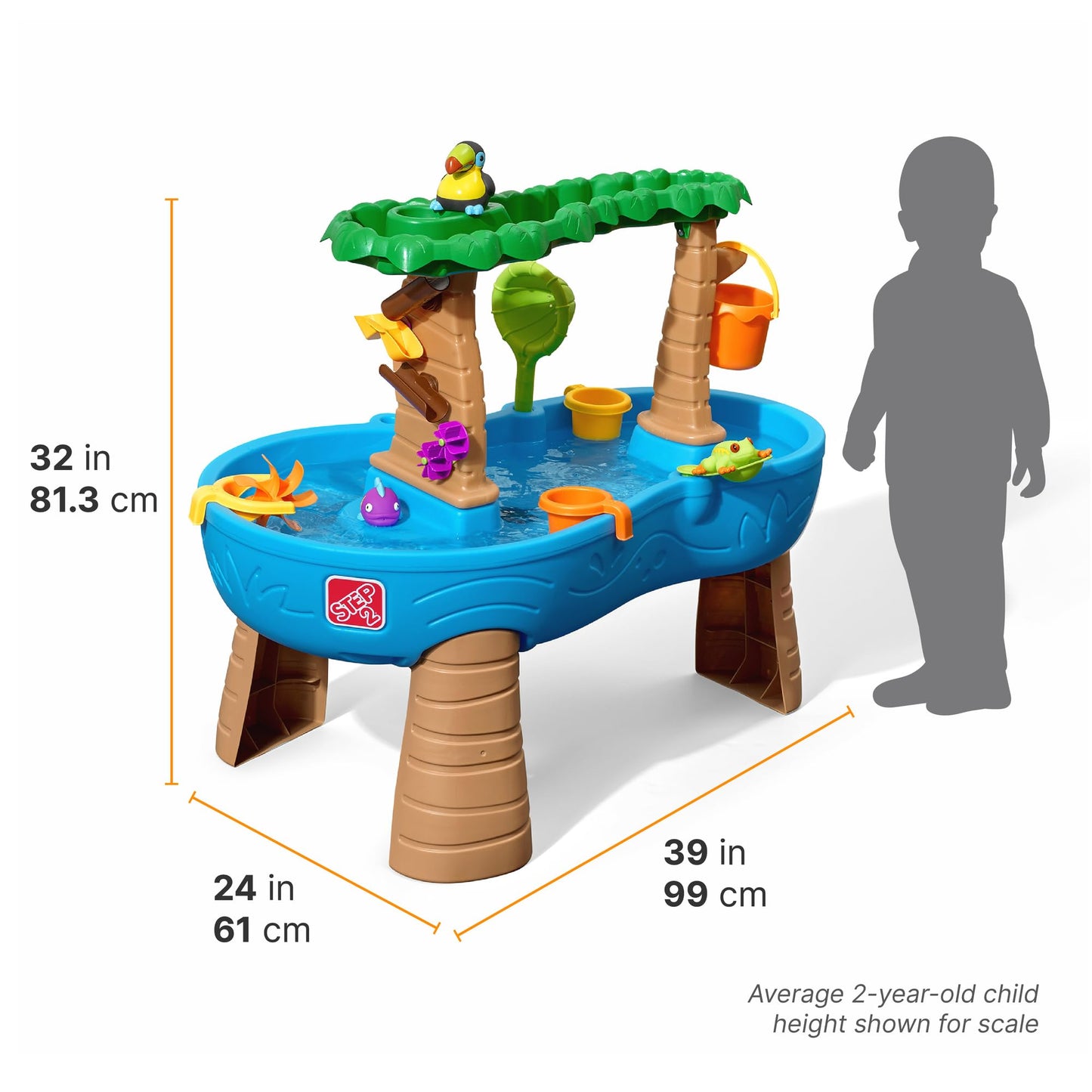 Step2 Tropical Rainforest Water Table for Kids