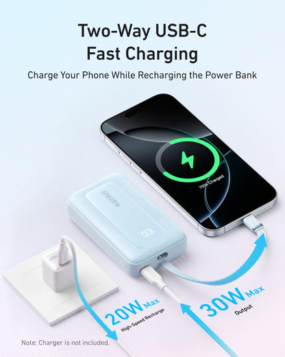 10,000mAh Anker Portable Power Bank with Fast Charging