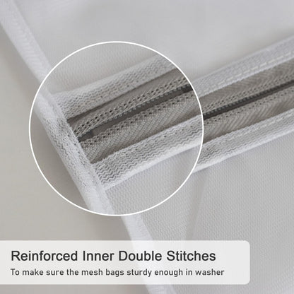 3 Pack Mesh Laundry Bags for Delicates