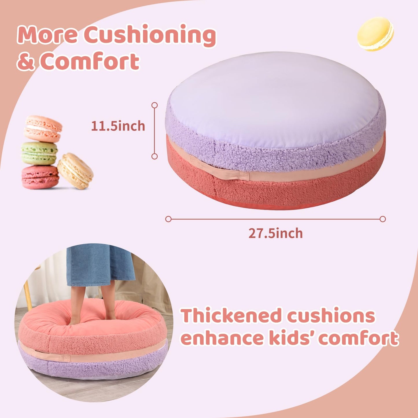 Medium Bean Bag Chair for Kids and Teens