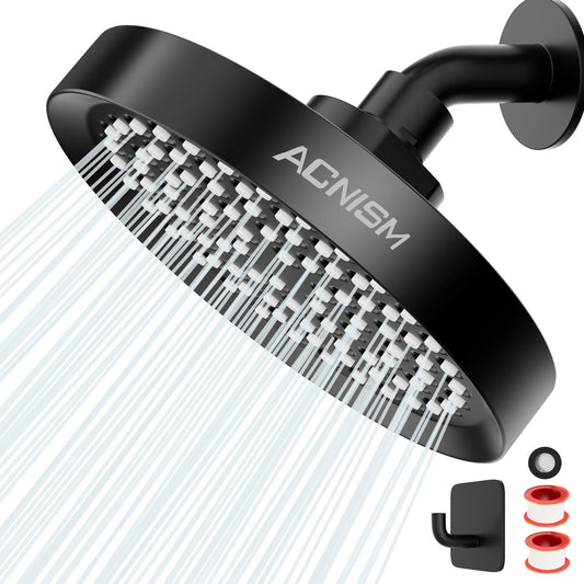 High Pressure Adjustable Shower Head with Hook