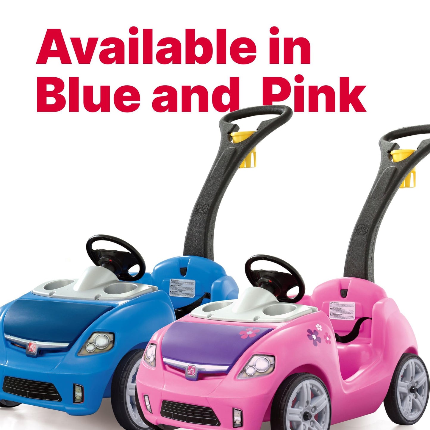 Step2 Kids Push Car with Seat Belt & Horn