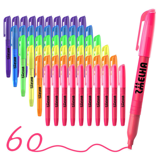 Bright Assorted Color Highlighters Bulk Pack
