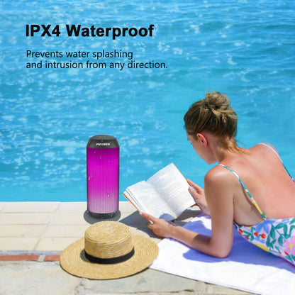 Portable Bluetooth Speaker with HD Stereo Sound