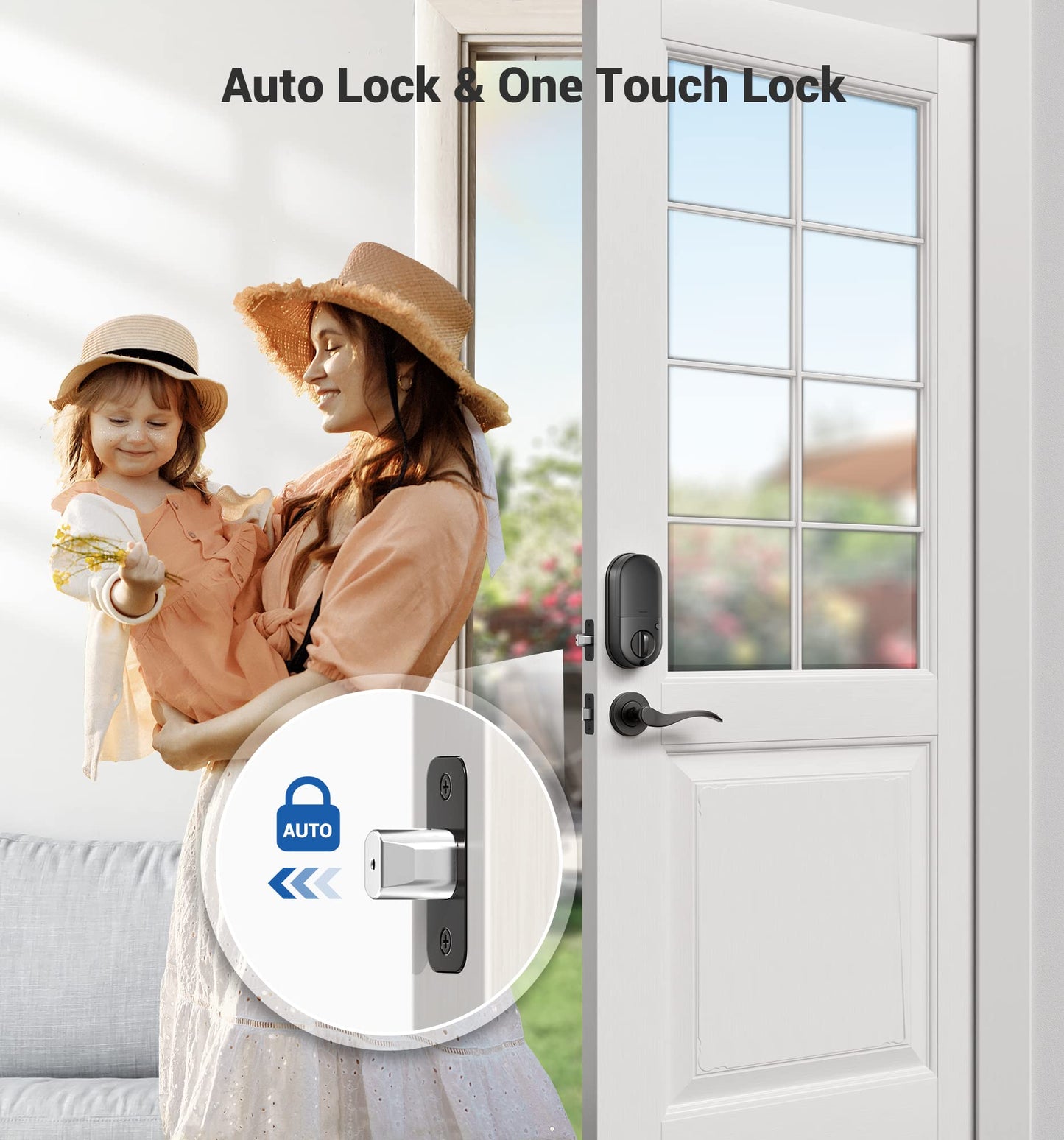 Veise Fingerprint Smart Lock with Keyless Entry