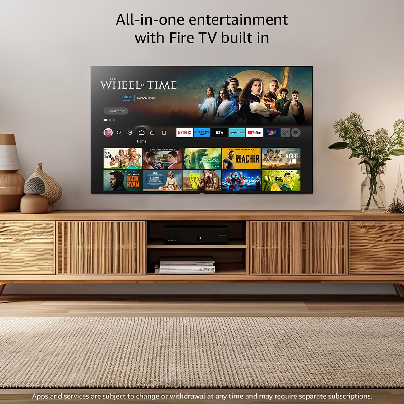 65-inch Panasonic 4K OLED Smart Fire TV