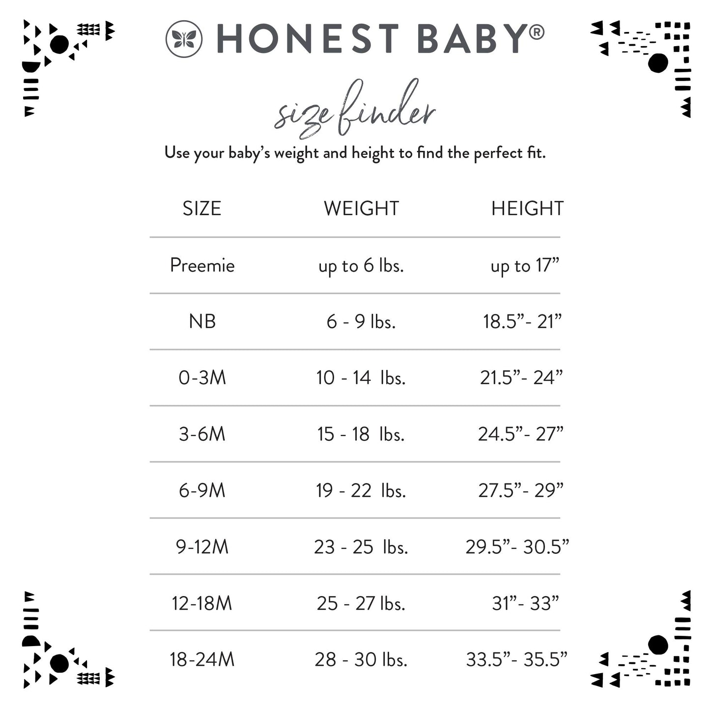 HonestBaby Multipack Sleeveless and Cami Bodysuits One-Piece 100% Organic Cotton for Infant Baby Boys, Girls, Unisex, Pattern Play, 3-6 Months