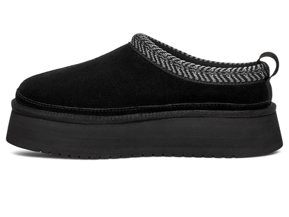 Koolaburra Women's Burree Platform Slipper, Black