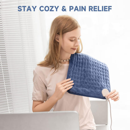 Electric Heating Pad for Pain Relief, ZUODUN