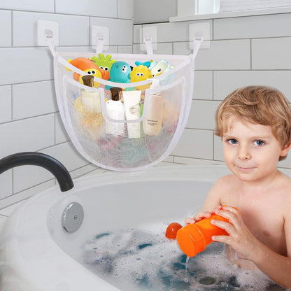 DOCMON Bath Toy Storage with Bottom Zipper