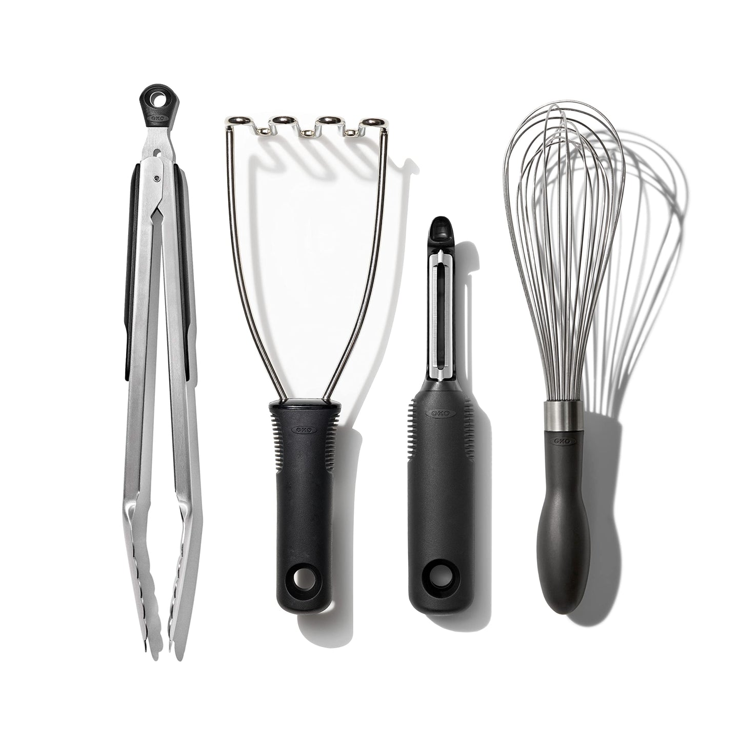 OXO 4-Piece Stainless Steel Kitchen Gadget Set
