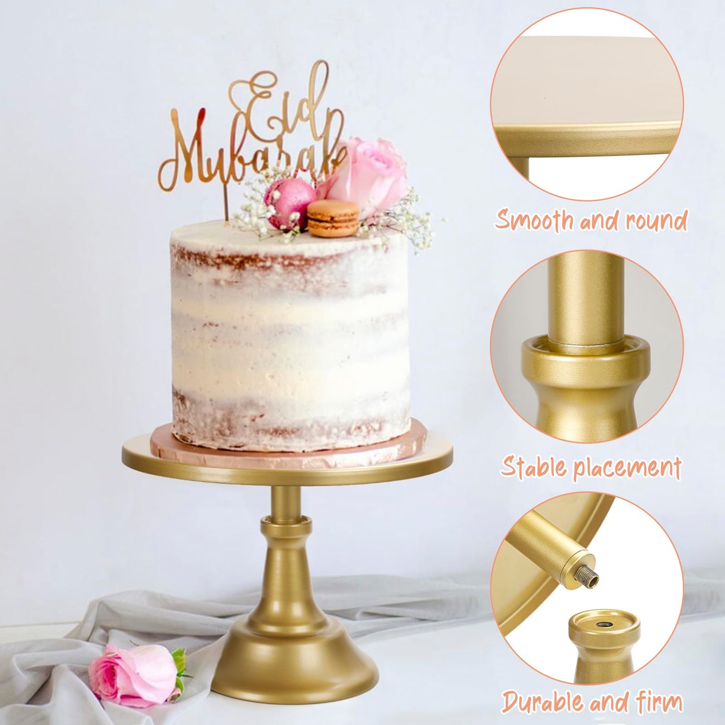 3-Piece Cake Stand Set for Events and Parties