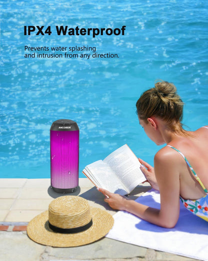 Portable Bluetooth Speaker with HD Stereo Sound