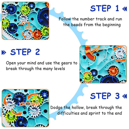 3D Maze Puzzle for Kids 3-5, Maze Puzzle Games for Kids Ages 4-8 Brain Teasers Game for Kids Educational Toys Fine Motor Skills Toys Memory Maze Ball Puzzle Toy Gifts for Kids Boy Girls