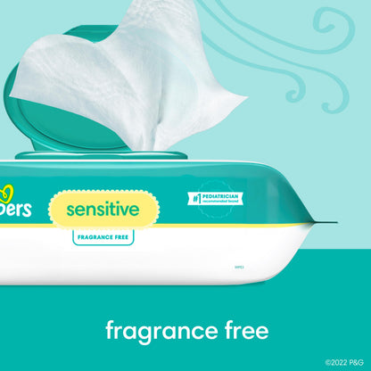 Pampers Sensitive Wipes - 504 Count