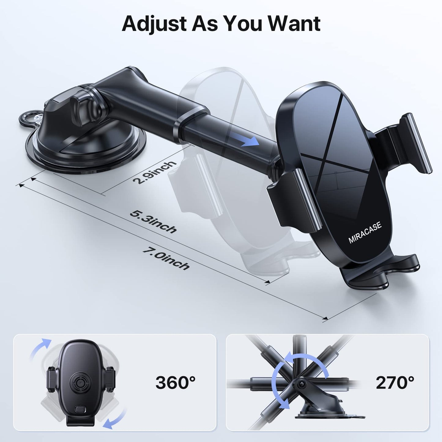 3-in-1 Car Phone Holder by Miracase