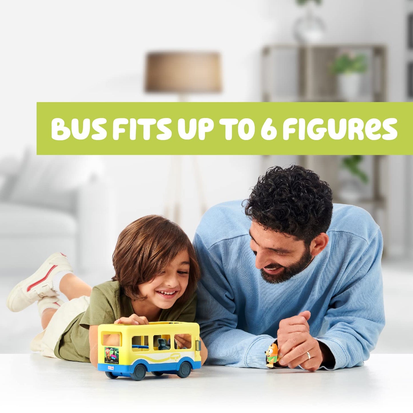 Bluey Bus with 2.5-3 Inch Figures Set