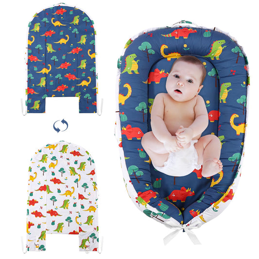 Dinosaur Baby Lounger Cover for Newborns