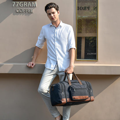 50L Expandable Duffle Bag for Travel & Gym