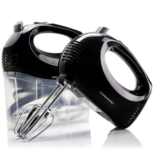 OVENTE 5-Speed Electric Hand Mixer with Case