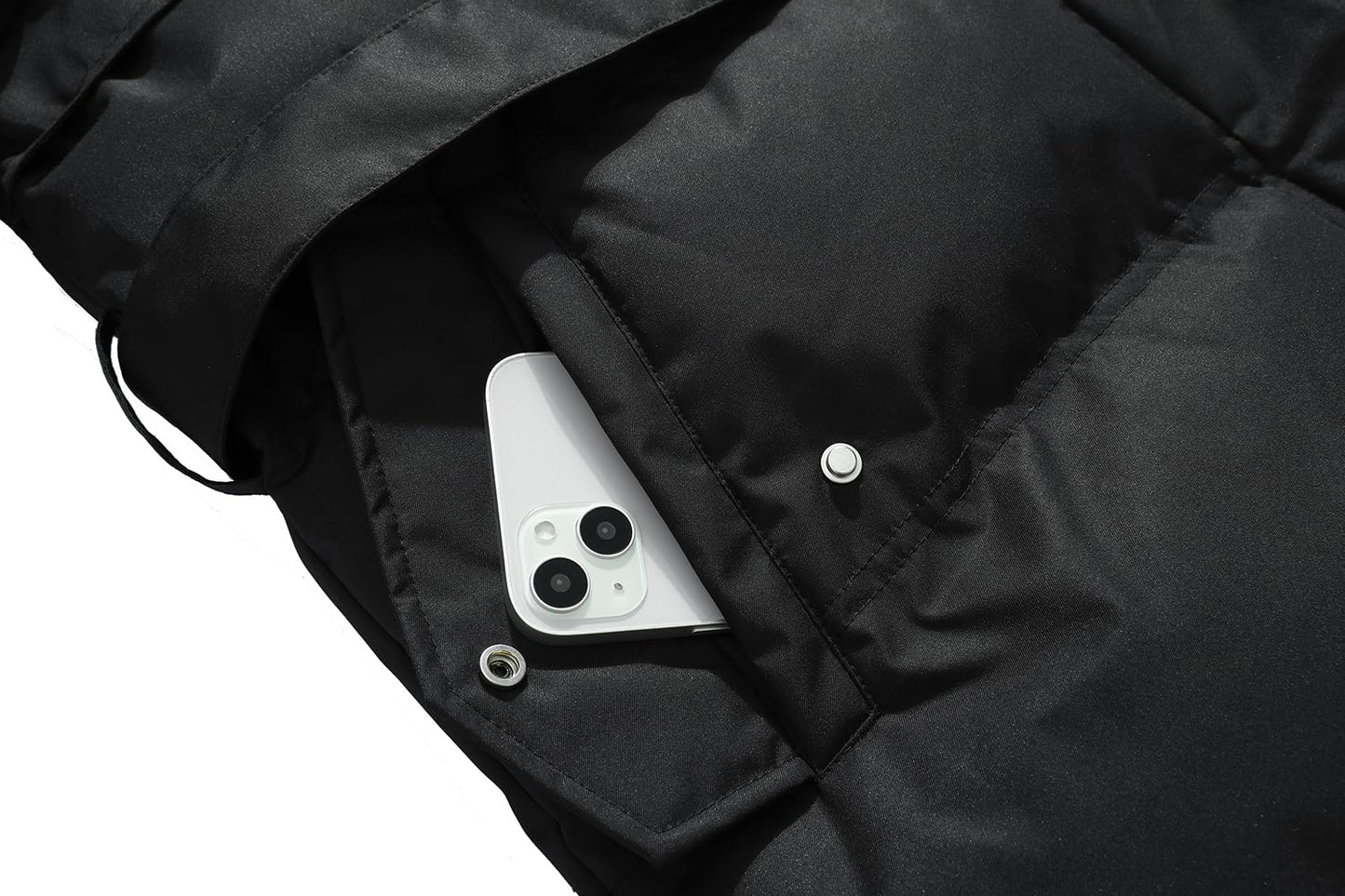 MOERDENG Women's Waterproof Long Winter Puffer Jacket