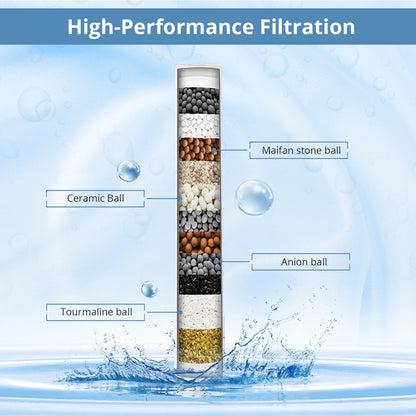 Rain Shower Head with Handheld Spray Combo